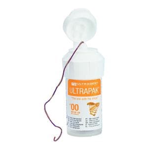 Ultrapak ULTRADENT - Fil de rtraction - Taille 00 - Bobine de 244cm