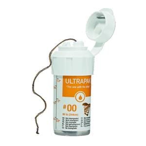 Ultrapak ULTRADENT - Fil de rtraction - Taille 00 - Bobine de 244cm