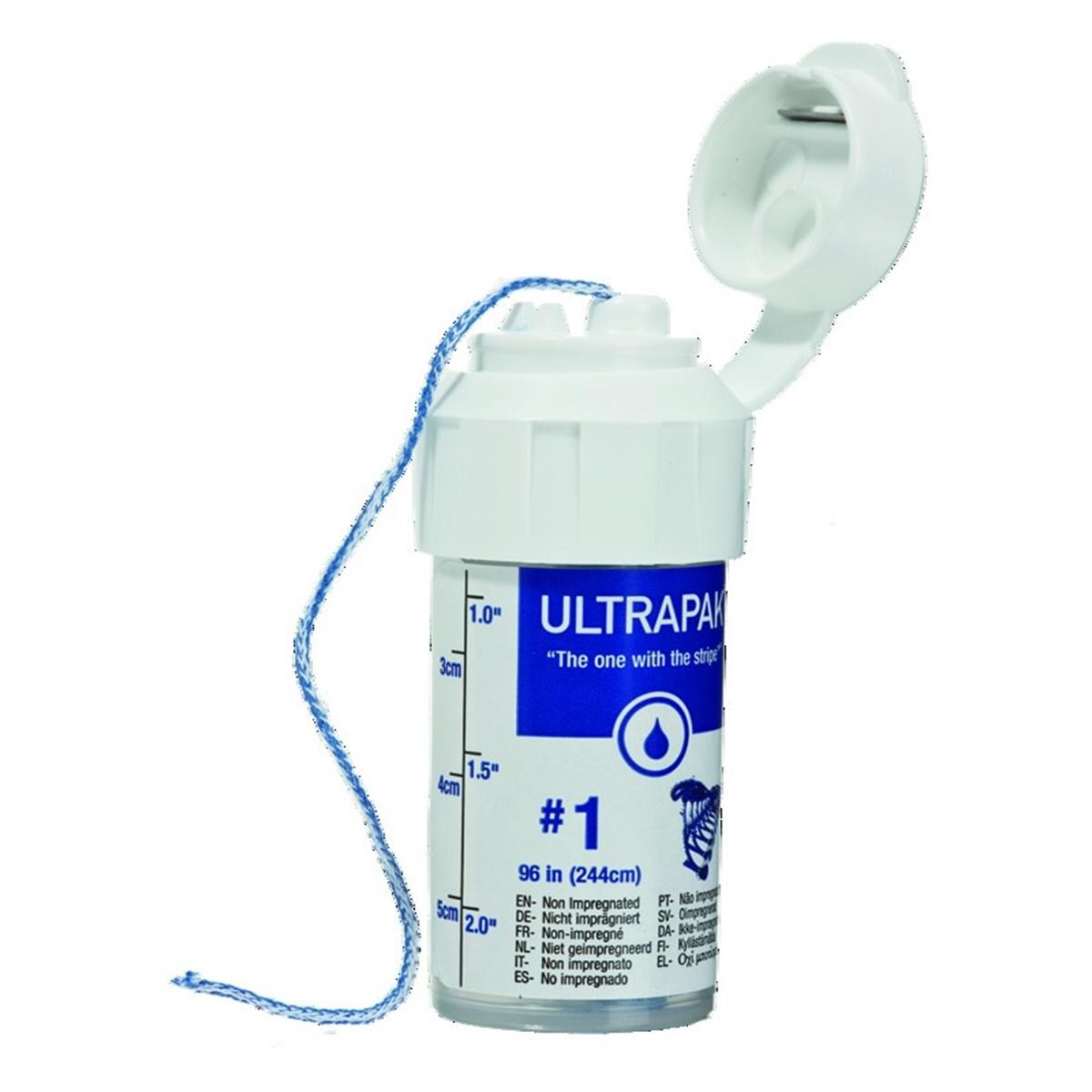Ultrapak ULTRADENT - Fil de rtraction - Taille 1 - Bobine de 244cm