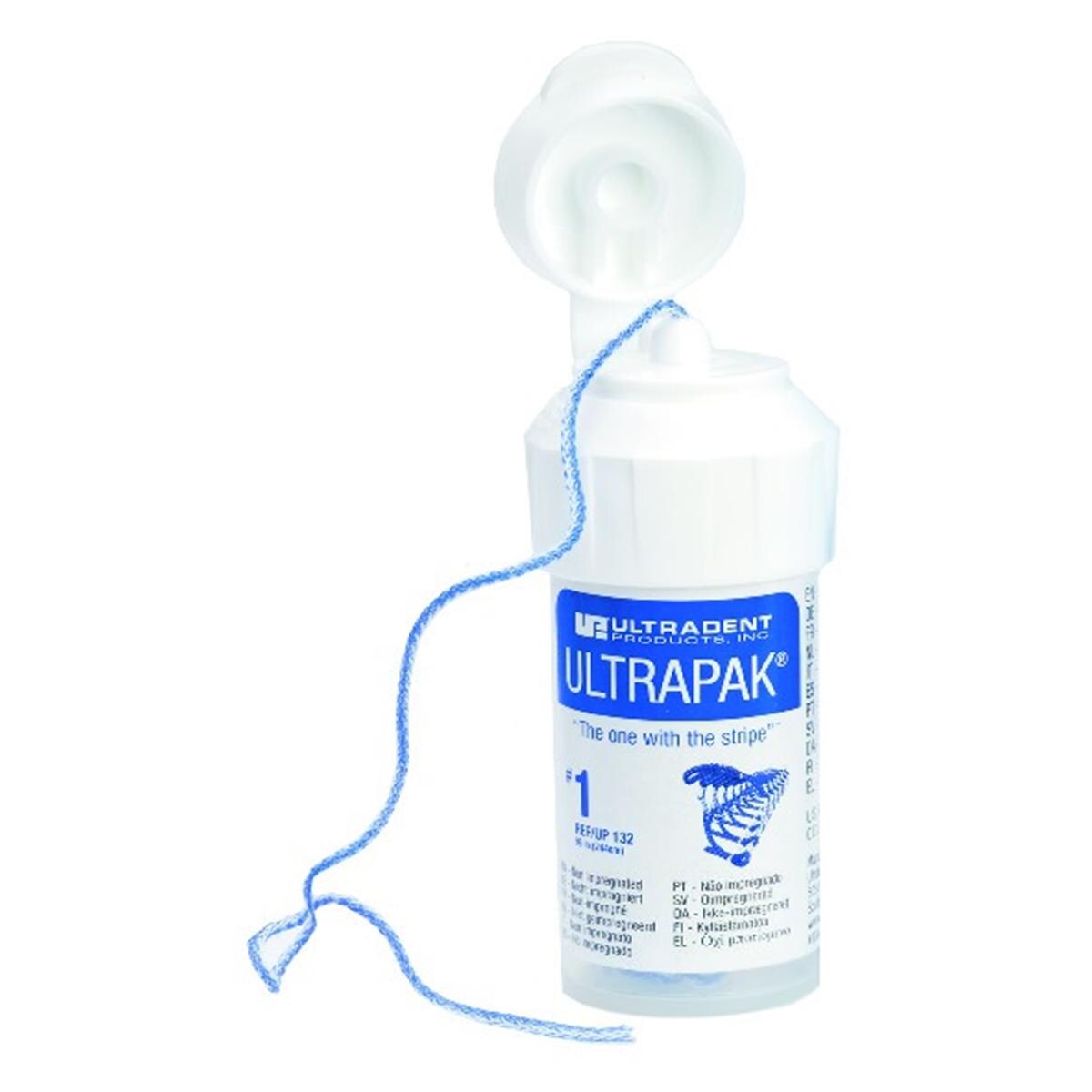 Ultrapak ULTRADENT - Fil de rtraction - Taille 1 - Bobine de 244cm
