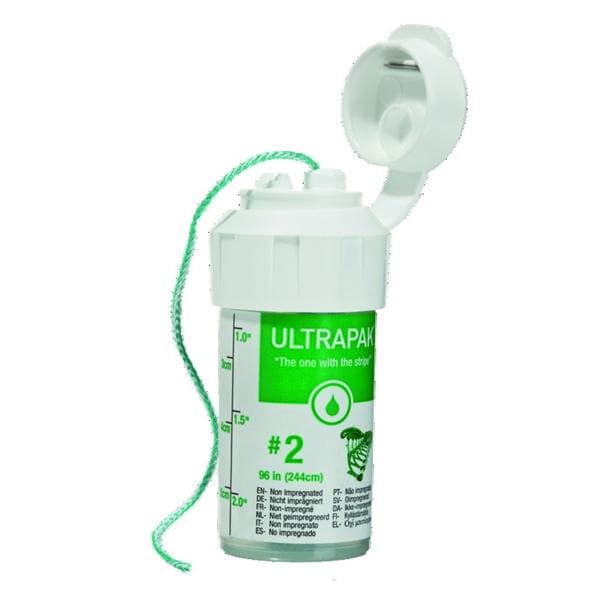 Ultrapak ULTRADENT - Fil de rtraction - Taille 2 - Bobine de 244cm