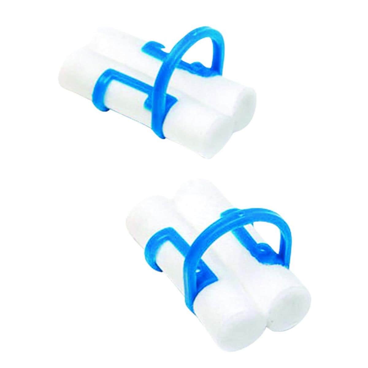 Porte-rouleaux salivaires plastique - Lot de 100