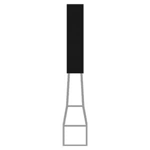 Fraise Classic PRIMA DENTAL - Cylindrique surtaille tte longue FG 010 - Bote de 10