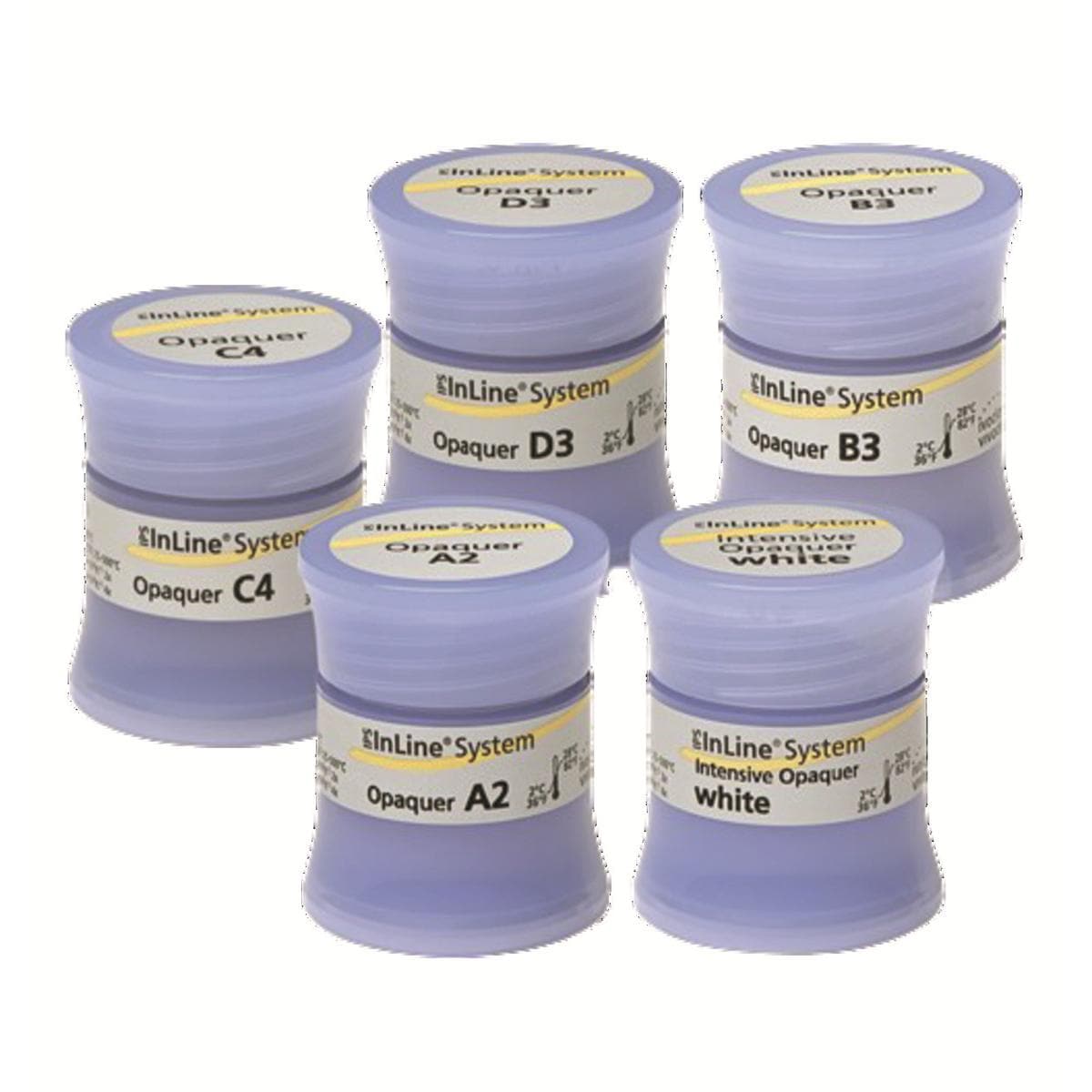 IPS Inline - Opaquer Poudre - C2 - Le pot de 80g - Ivoclar