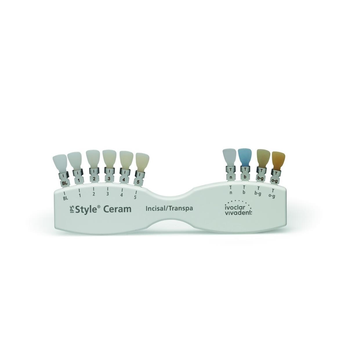 IPS Style Ceram IVOCLAR - Le teintier Incisal/Transpa