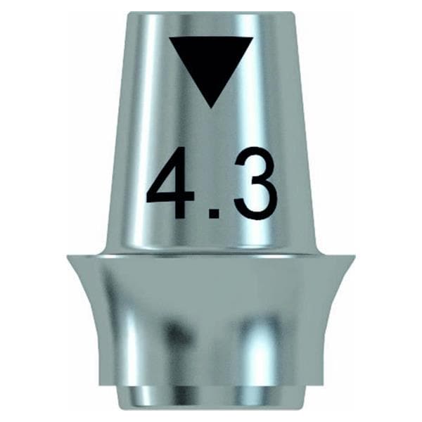 Base en titane CONELOG - Pour couronnes - HG 2,0mm - Diamtre 4,3mm