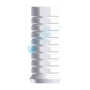 Pilier Calcinable NP sur implant, rotationnel pour NOBEL BR?NEMARK. Vis incluse 28 001 Dess