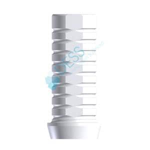 Pilier Calcinable RP sur implant, rotationnel pour NOBEL BR?NEMARK. Vis incluse 28 002 Dess