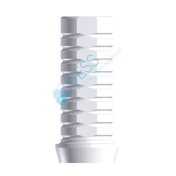 Pilier Calcinable RP sur implant, rotationnel pour NOBEL BR?NEMARK. Vis incluse 28 002 Dess