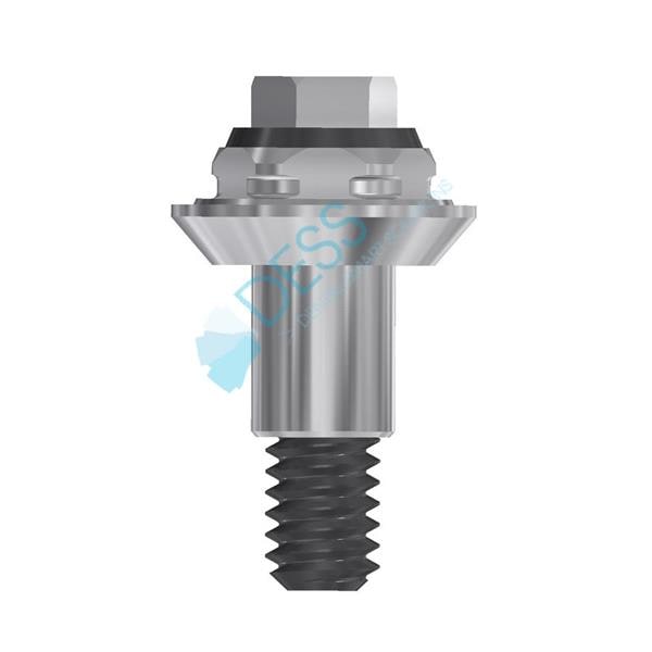 Pilier Multi Unit NP, HG 1mm sur implant pour NOBEL REPLACE SELECT? 40004/1 Dess