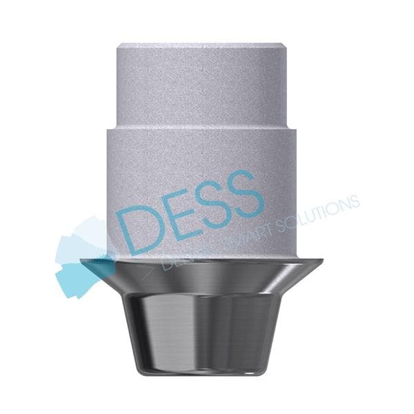 Interface Titane RP, HG 1,1 mm, rotationnelle sur implant pour ASTRA TECH OSSEOSPEED Vis incluse 15 024 DESS