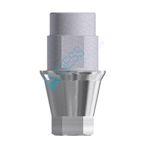 Interface Titane WP, HG 0,9mm, anti-rotationnelle sur implant pour ASTRA TECH OSSEOSPEED Vis incluse 16 025 DESS