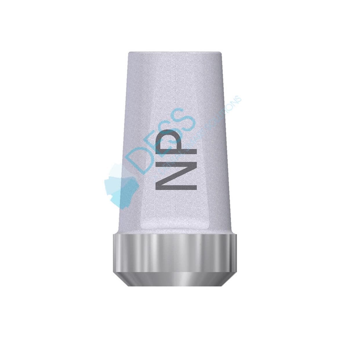 Pilier droit NP sur implant pour 3I OSSEOTITE. Vis incluse 13 011 DESS