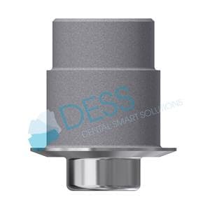 Interface titane NP, HG 0,3mm, rotationnelle pour 3I CERTAIN. Vis incluse 15 014 DESS
