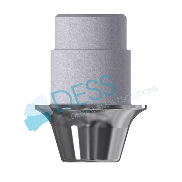 Interface titane RP sur implant, rotationnelle, pour STRAUMANN BONE LEVEL. Vis incluse 15 044 DESS