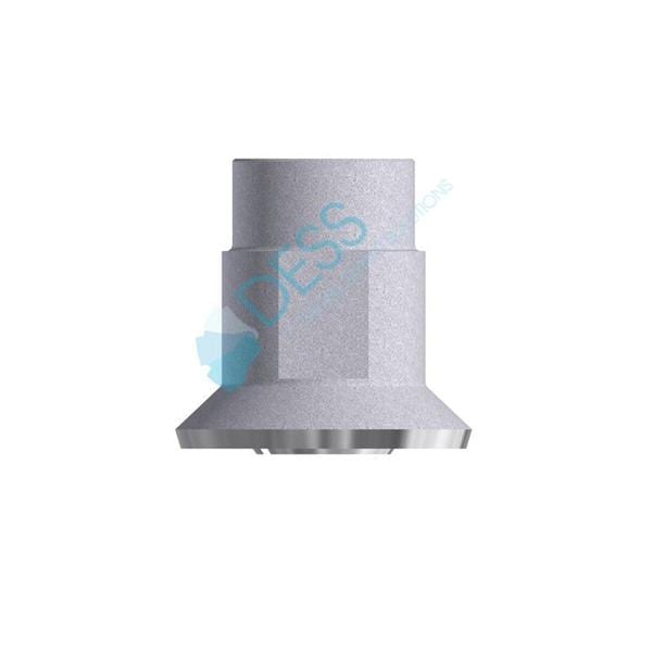 Interface titane RN, HG 0,4mm, rotationnelle pour STRAUMANN TISSUE LEVEL et SYNOCTA. Vis incluse 15 046 DESS