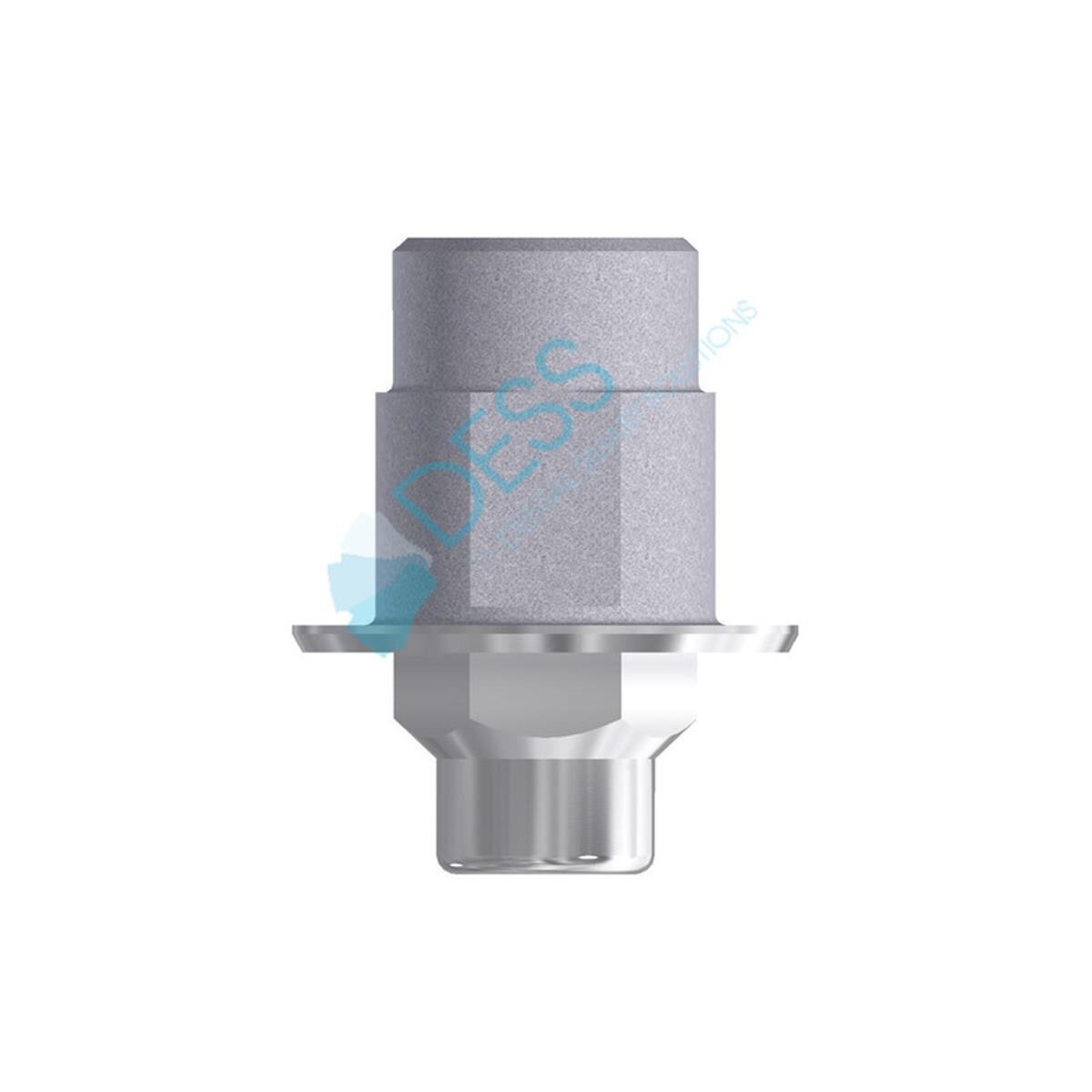 Interface titane WP, HG 0,3 anti-rotationnelle pour 3I CERTAIN. Vis incluse 16 016 DESS