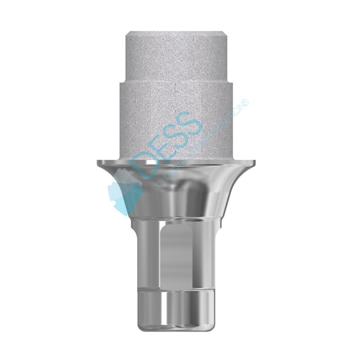 Interface titane RP sur implant, anti-rotationnelle, pour STRAUMANN BONE LEVEL. Vis incluse 16 044 DESS