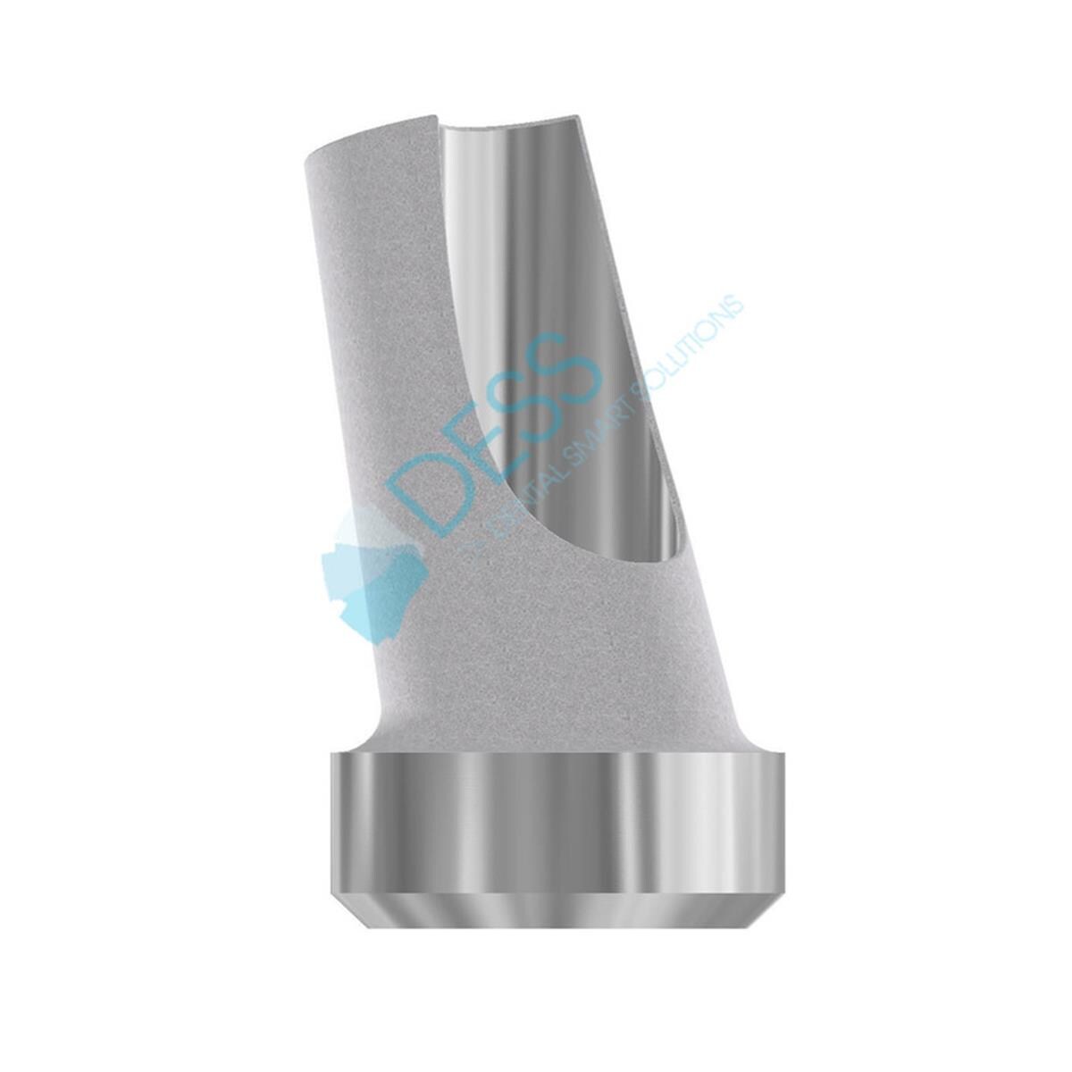Pilier angul 15 RP sur implant pour 3I OSSEOTITE. Vis incluse 22 012 DESS