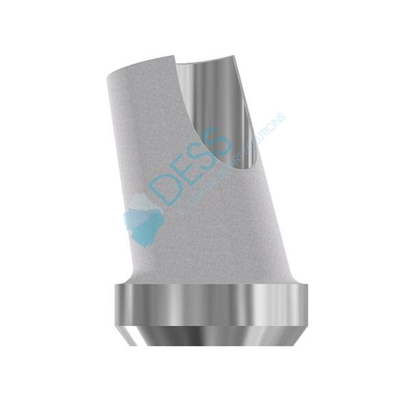 Pilier angul 15 WP sur implant pour 3I OSSEOTITE. Vis incluse 22 013 DESS