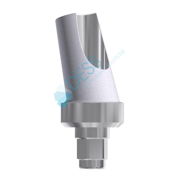 Pilier angul 15 RP sur implant pour 3I CERTAIN. Vis incluse 22 015 DESS