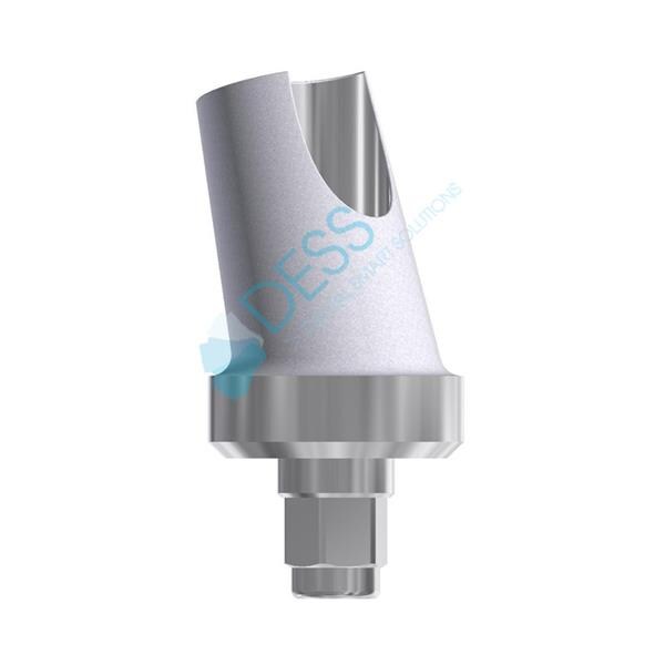 Pilier angul 15 WP sur implant pour 3I CERTAIN. Vis incluse 22 016 DESS