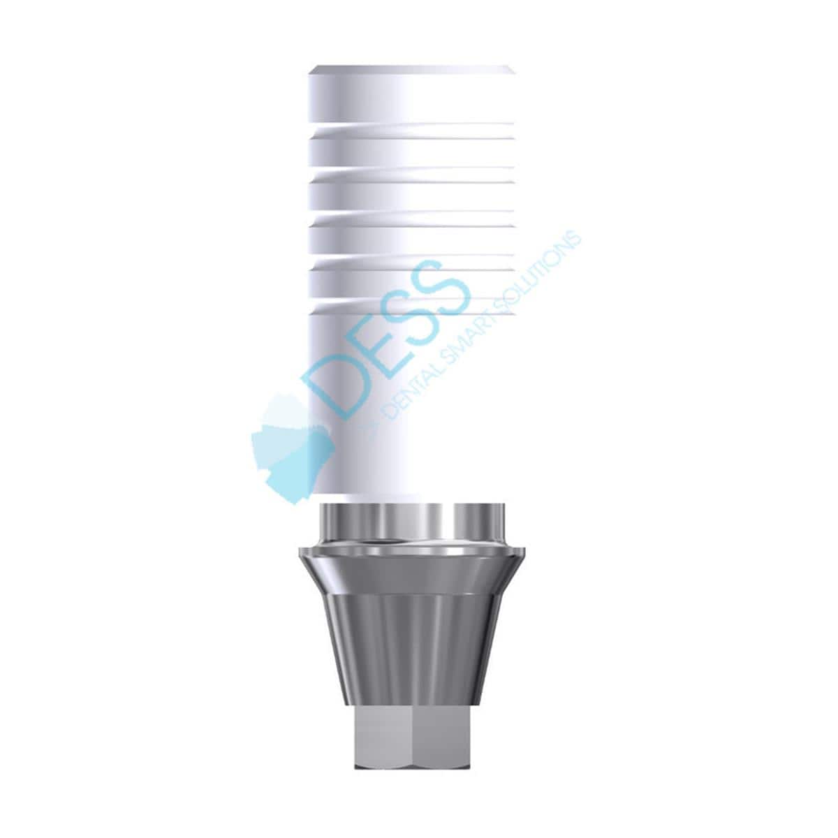 Interface CrCo WP, anti-rotationnelle, pour ASTRA TECH OSSEOSPEED. Vis dfinitve et gaine calcinable incluses 31 025 DESS