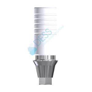 Interface CrCo WP, anti-rotationnelle, pour ASTRA TECH OSSEOSPEED. Vis dfinitve et gaine calcinable incluses 31 025 DESS