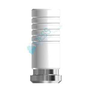 Interface CrCo RP Sur implant, anti-rotationnelle pour NOBEL BR...NEMARK. Vis definitve et gaine calcinable incluses .31002 De