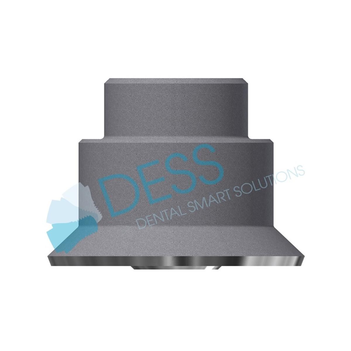 Interface titane WN, HG 0,3mm, rotationnelle pour STRAUMANN TISSUE LEVEL et SYNOCTA. Vis incluse 15 045 DESS