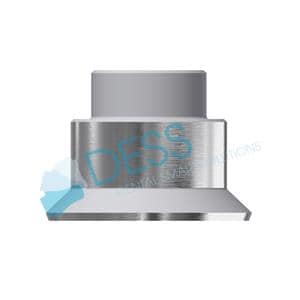 Interface titane WN sur pilier, HG 0,3mm, rotationnelle pour STRAUMANN TISSUE LEVEL et SYNOCTA. Vis incluse 15 048 DESS