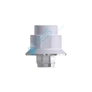 Interface titane WN, HG 0,3mm, anti-rotationnelle pour STRAUMANN TISSUE LEVEL et SYNOCTA. Vis incluse 16 045 DESS