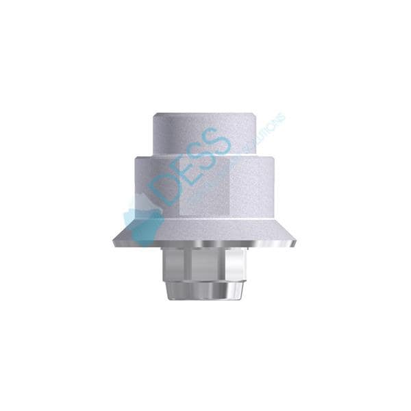 Interface titane WN, HG 0,3mm, anti-rotationnelle pour STRAUMANN TISSUE LEVEL et SYNOCTA. Vis incluse 16 045 DESS