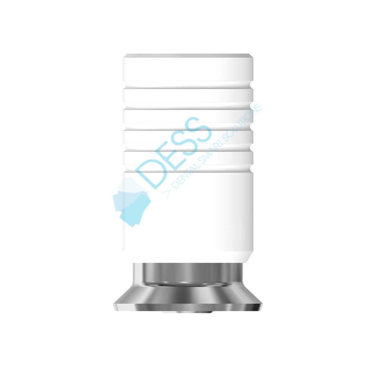 Interface CrCo WN sur implants, rotationnelle pour STRAUMANN TISSUE LEVEL et SYNOCTA. Vis incluse 30 045 DESS