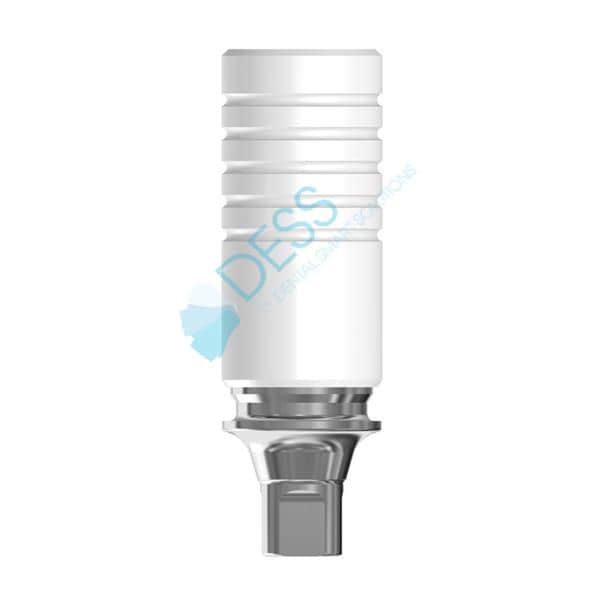 Interface CrCo NP, anti-rotationnelle, pour STRAUMANN BONE LEVEL. Vis definitve et gaine calcinable incluses 31 043 Dess