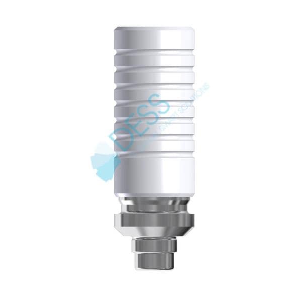 Interface CrCo NP, rotationnelle pour DENTSPLY FRIADENT XIVE. Vis dfinitive et gaine calcinable incluses 30 038 DESS