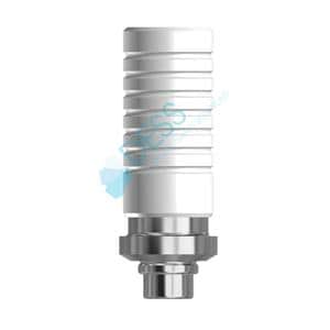 Interface CrCo RP, rotationnelle pour DENTSPLY FRIADENT XIVE. Vis dfinitive et gaine calcinable incluses 30 039 DESS