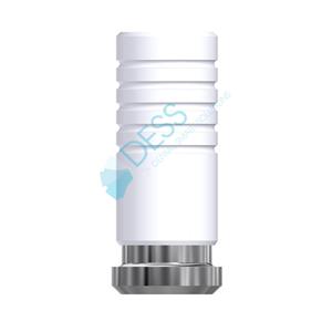 Interface CrCo RP, rotationnelle, pour OSSEOTITE. Vis dfinitve et gaine calcinable incluses 30 012 Dess