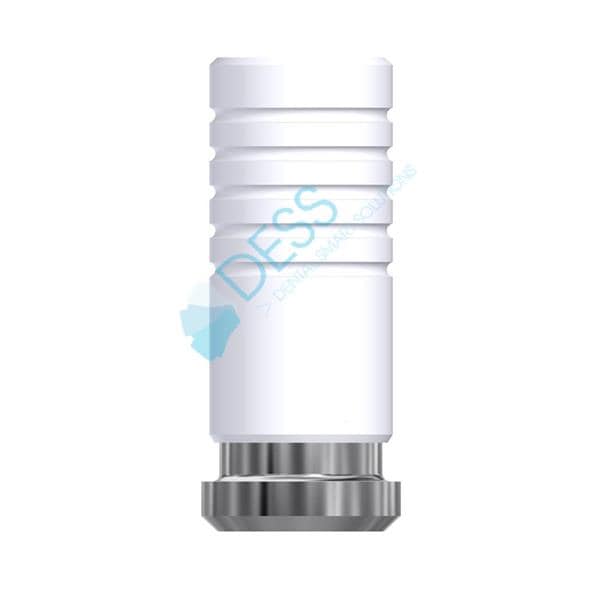 Interface CrCo RP, rotationnelle, pour OSSEOTITE. Vis dfinitve et gaine calcinable incluses 30 012 Dess