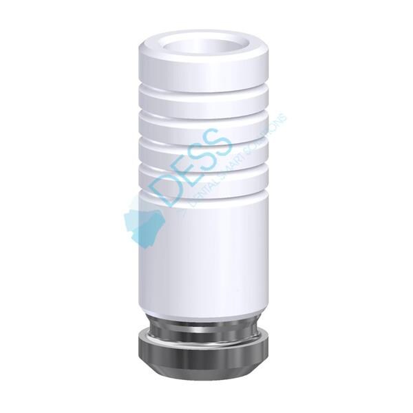 Interface CrCo NP, anti-rotationnelle, pour 3I OSSEOTITE. Vis dfinitve et gaine calcinable incluses 31 011 Dess