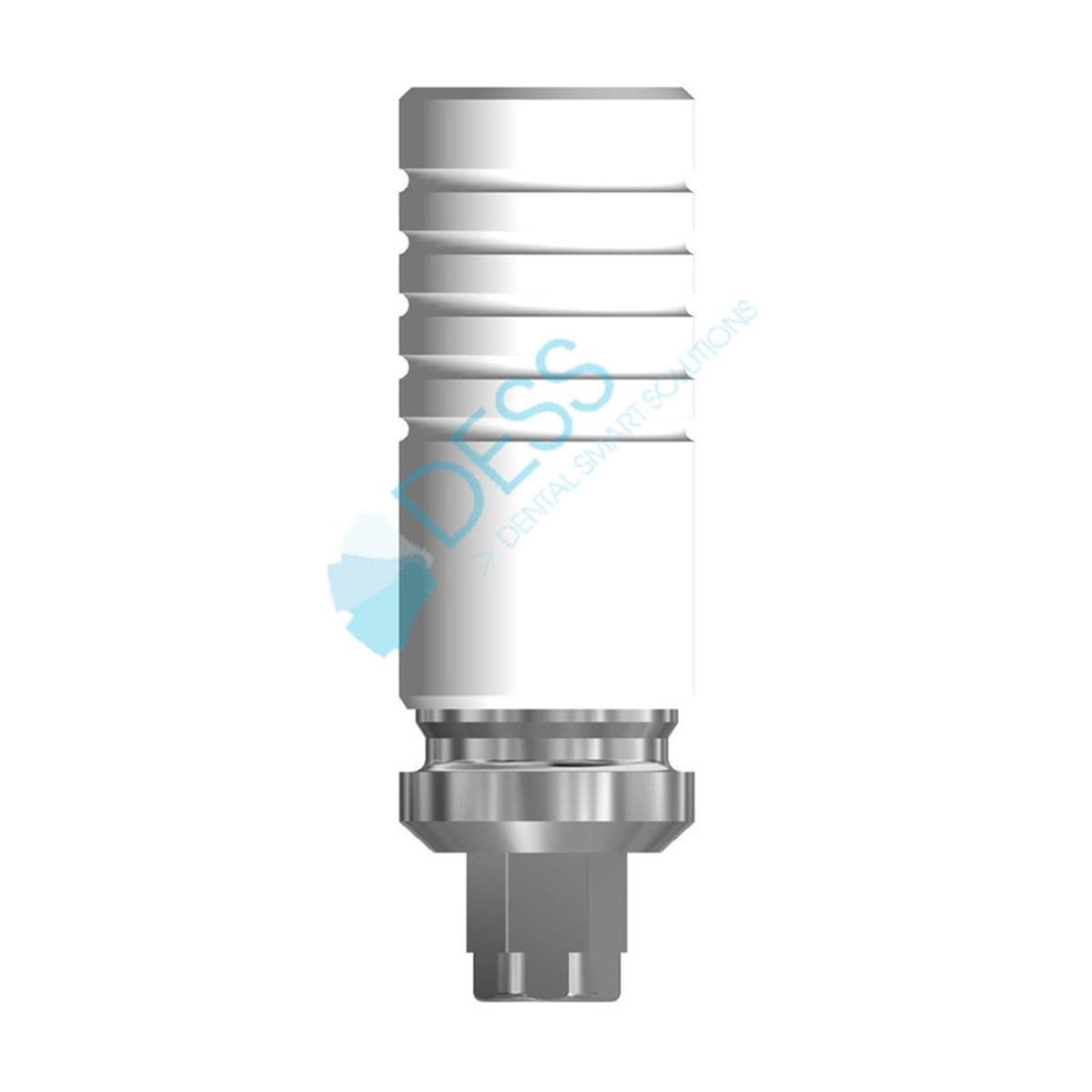 Interface CrCo NP, anti-rotationnelle, pour 3I CERTAIN. Vis dfinitve et gaine calcinable incluses 31 014 Dess