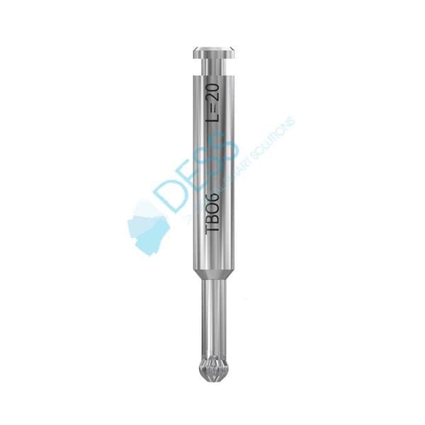 Tournevis torx 06 sphrique pour bases aurum DESS, longueur 20mm. DT20TB06 DESS