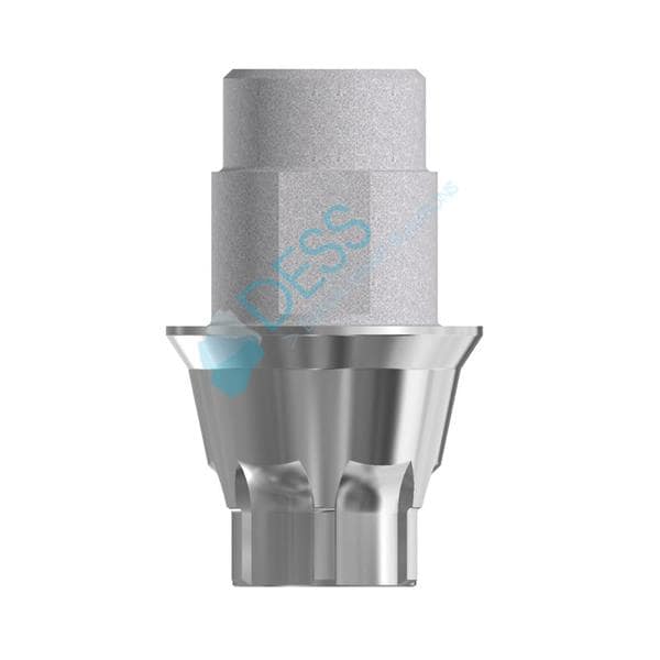 Interface titane EV 4,8mm, anti-rotationnelle sur implant, vis incluse pour ASTRA TECH IMPLANT SYSTEMT EV 16 061 DESS