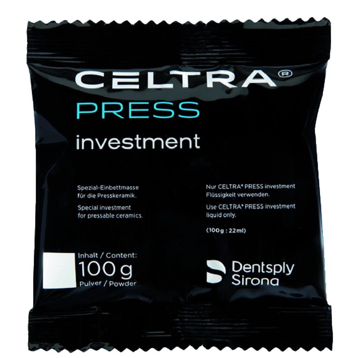Celtra Press Investment DENTSPLY SIRONA - La bote de 6 kg (60 x 100 g)