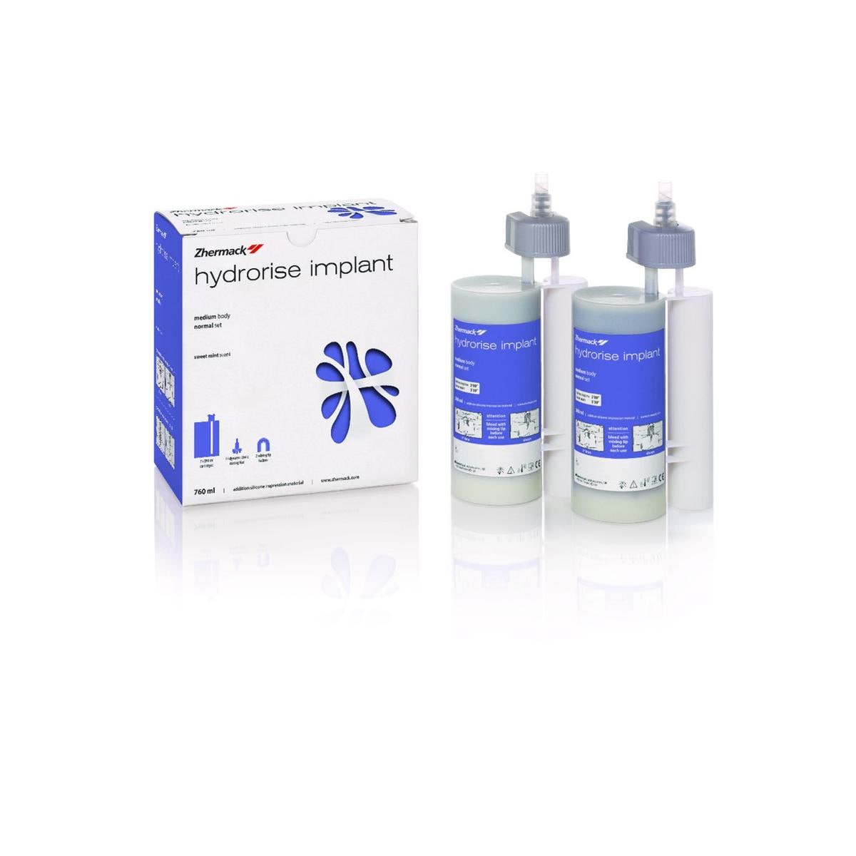 Hydrorise Implant ZHERMACK - Light Body - Bote de 2x50 ml