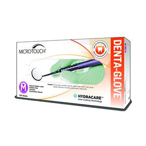 Gants latex Micro-Touch Hydracare - Taille L - Bote de 100 - ANSELL