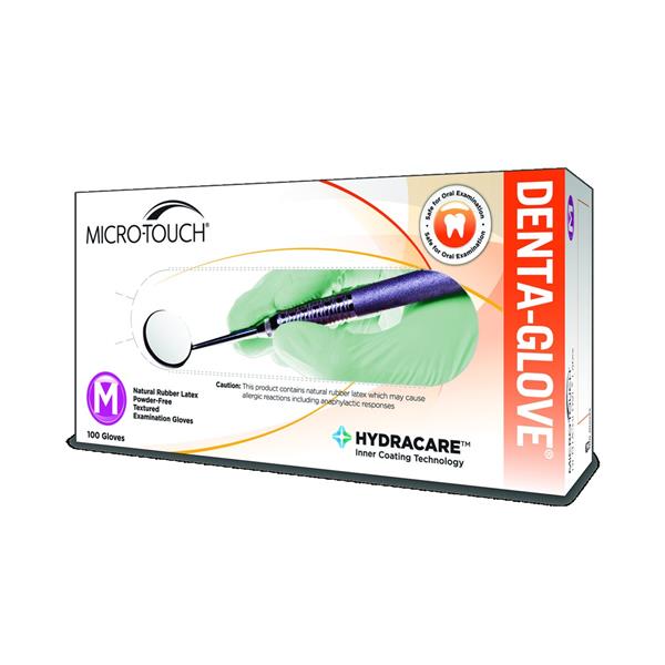 Gants latex Micro-Touch Hydracare - Taille L - Bote de 100 - ANSELL