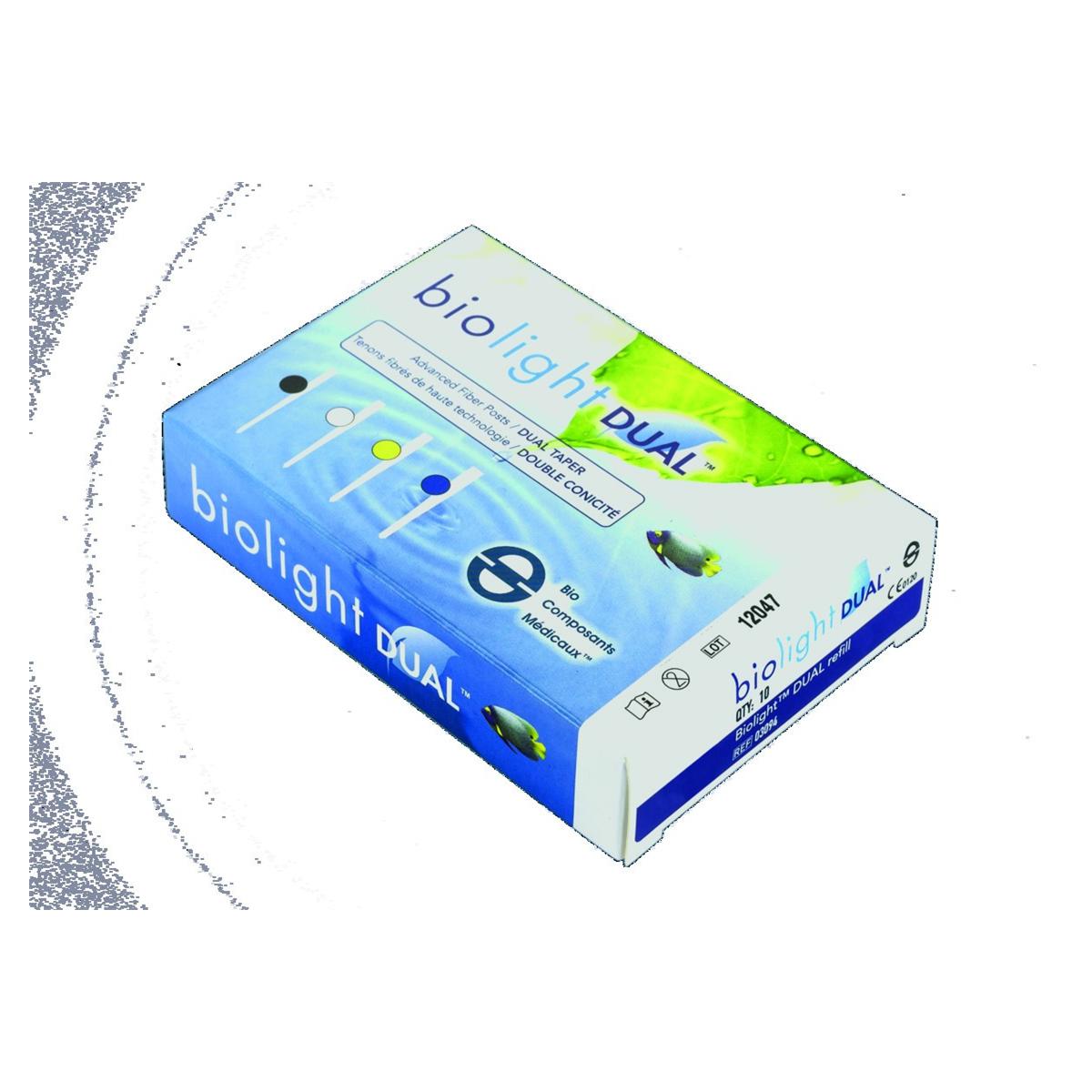 Tenons Biolight ST BIO COMPOSANTS MEDICAUX - Taille 1,5 - Bote de 10