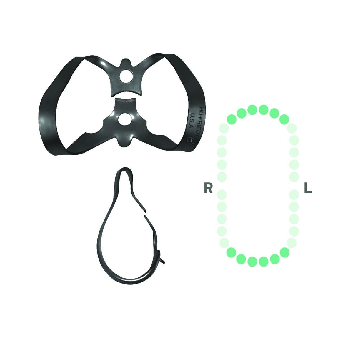 Crampon  digue Black Line HU-FRIEDY - RDCM6