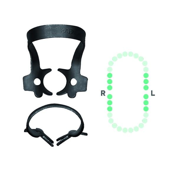 CRAMPON A DIGUE NO8AD S. BLACK RDCM8ADX HU-FRIEDY